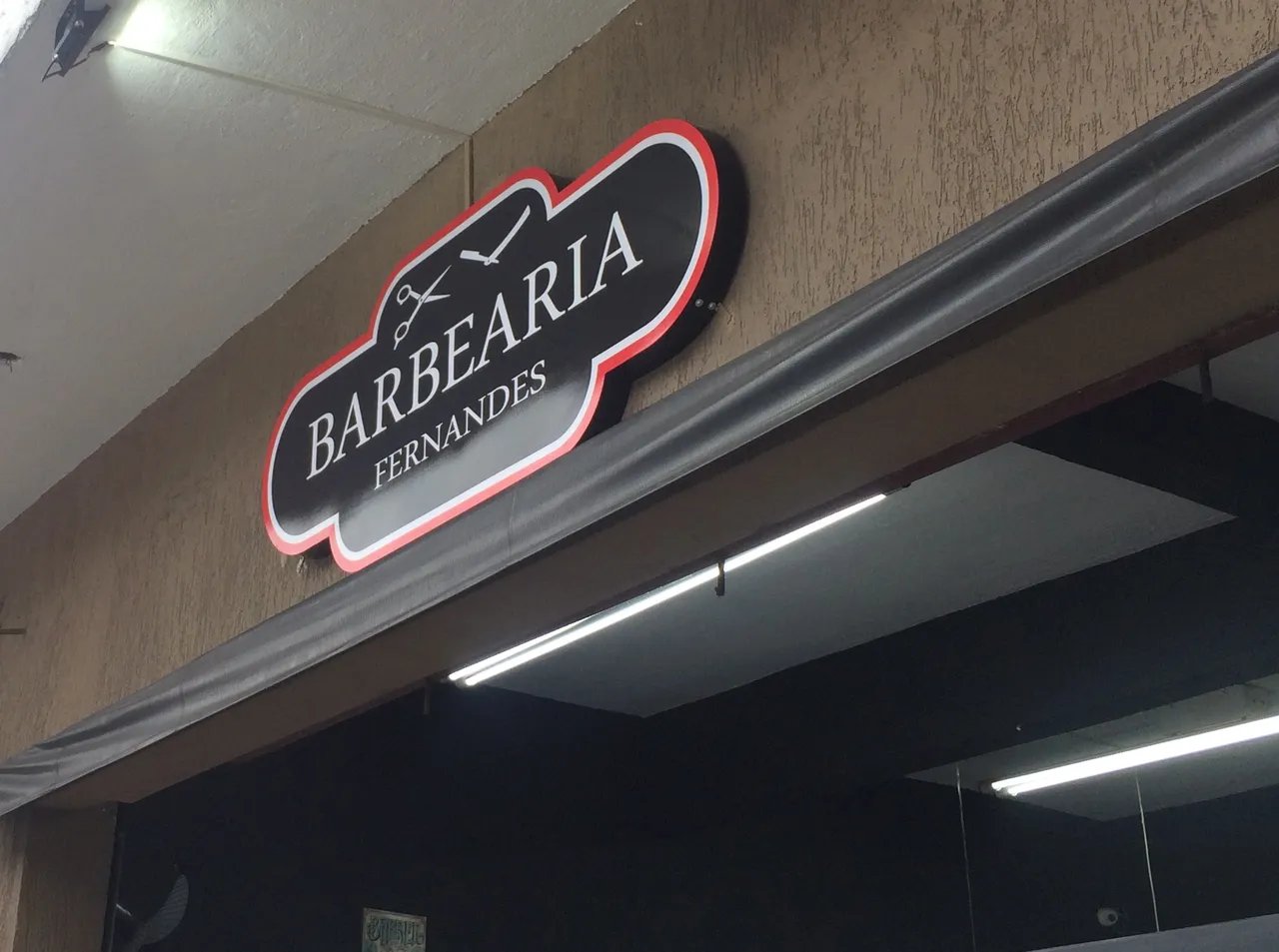 Placa Recorte Barbearias PS