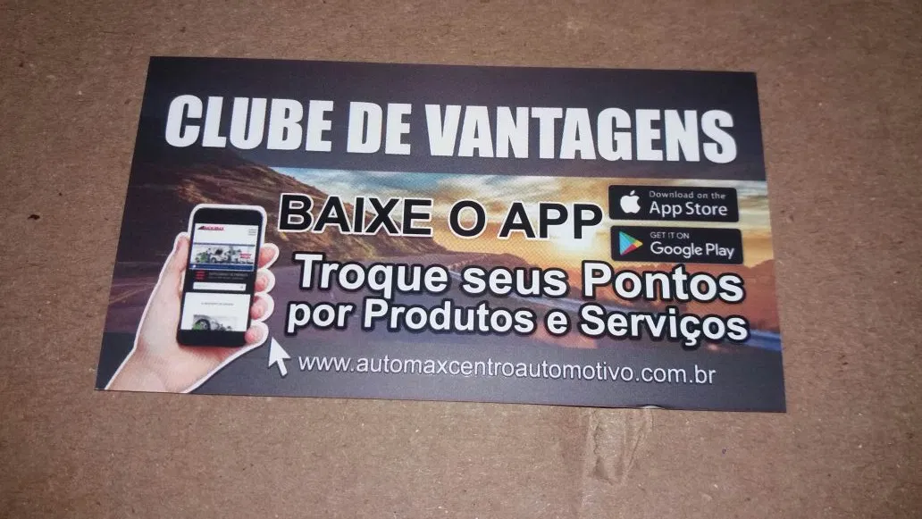 Oficina Mecânica Automotivo Auto Panfleto Filipeta Promocional Couché Cartões Visita Gráfica Azul Centro