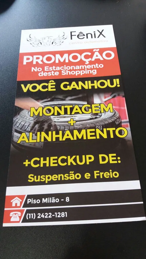 Officina Auto Euro Automotivo Volantino Meccanica Centro Azul Carta patinata Filipeta Grafica promozionale