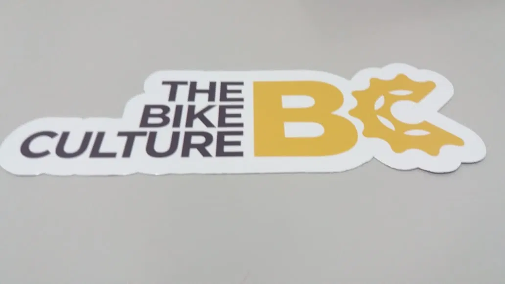 Ímã Adesivo Imantado Veicular Provisório Temporário The Bike Culture Amarelo