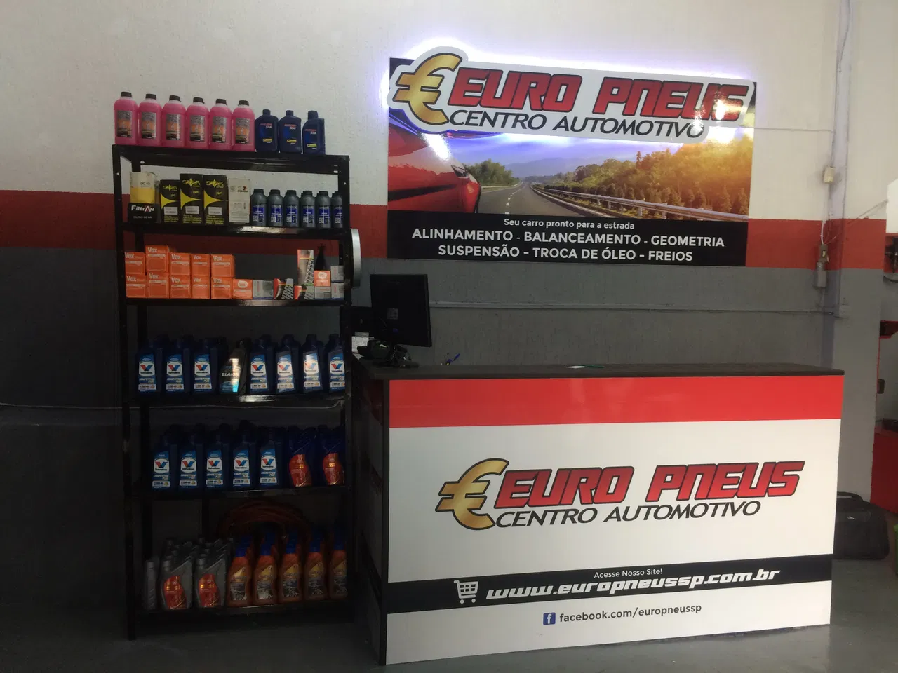 Adesivo “Center Rosso” – Officina – Sportello Assistenza – Riparazioni – Centro Automotivo – Officina Meccanica