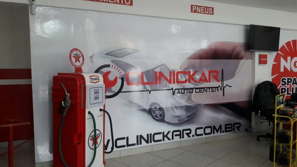 Oficina Auto Mecânica Center Centro Ngk Automotivo Vermelho