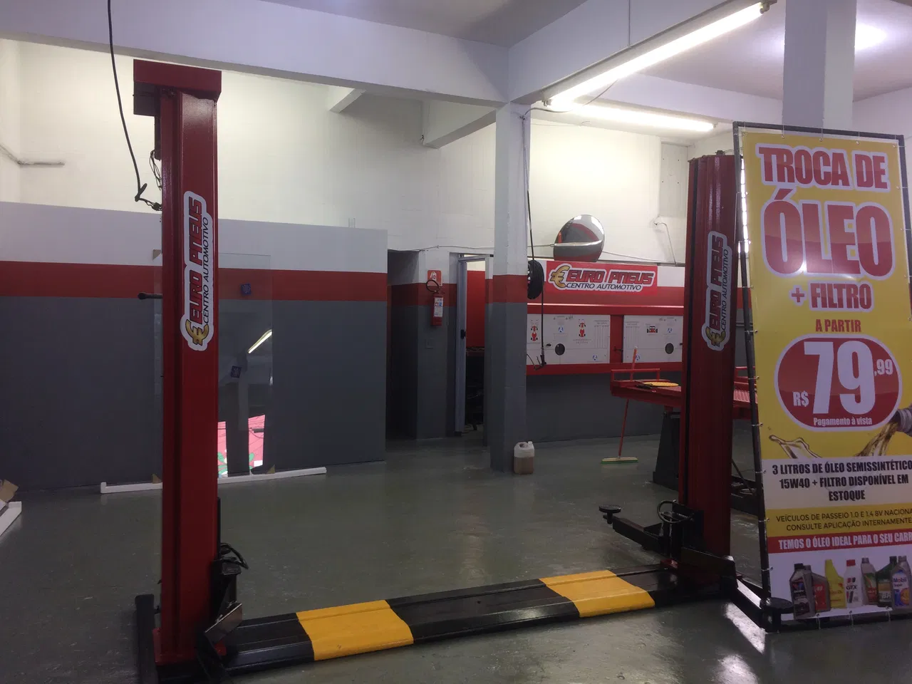 Telo per auto Meccanica Promozione Auto Centro Officine Rosso Center