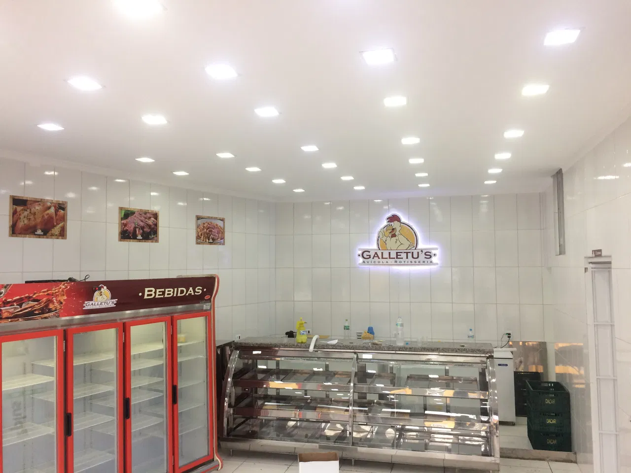 Insegna “Riforma” – Arrosto – Girella – Pollo – Illuminazione a LED rossa