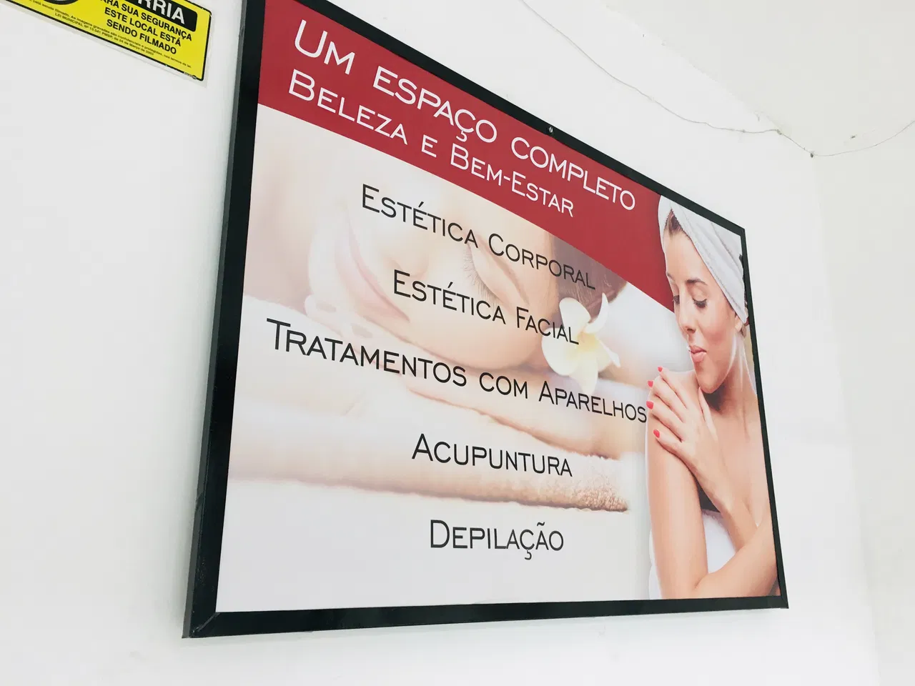 Tela Sostituzione Bellezza Marchio Salone Tatuapé Logo SP Estetica Insegna Parrucchiere Sostituzione Insegna