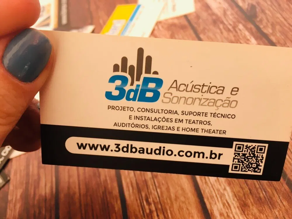 Gráfica Azul Cartao Visita Couché