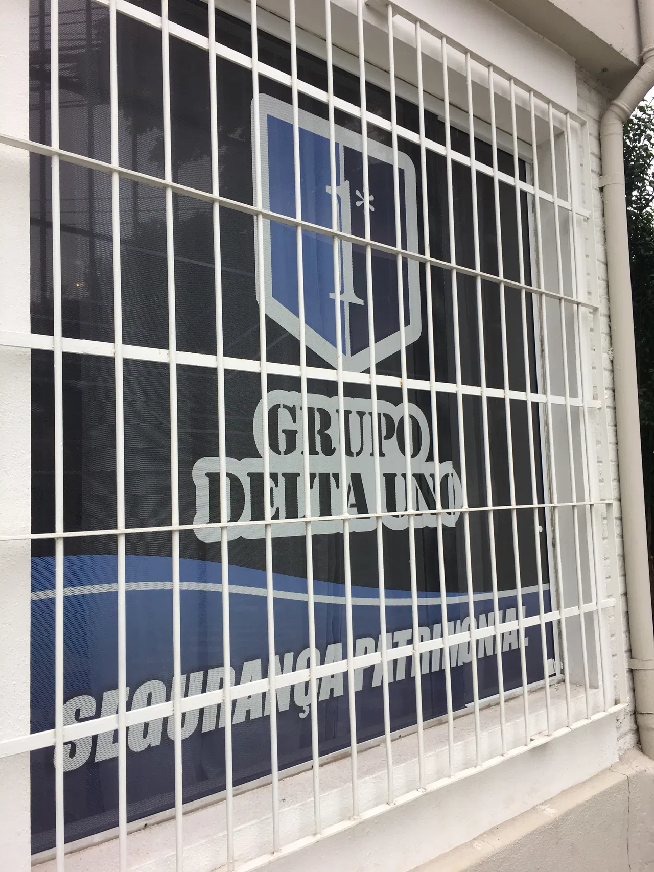 Adesivo Vinil Instalação Vila Mariana SP Perfurado Azul Segurança