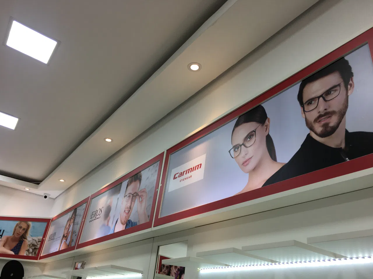 Adesivo Expositor Oculos Ótica Testeira Ermelino Matarazzo