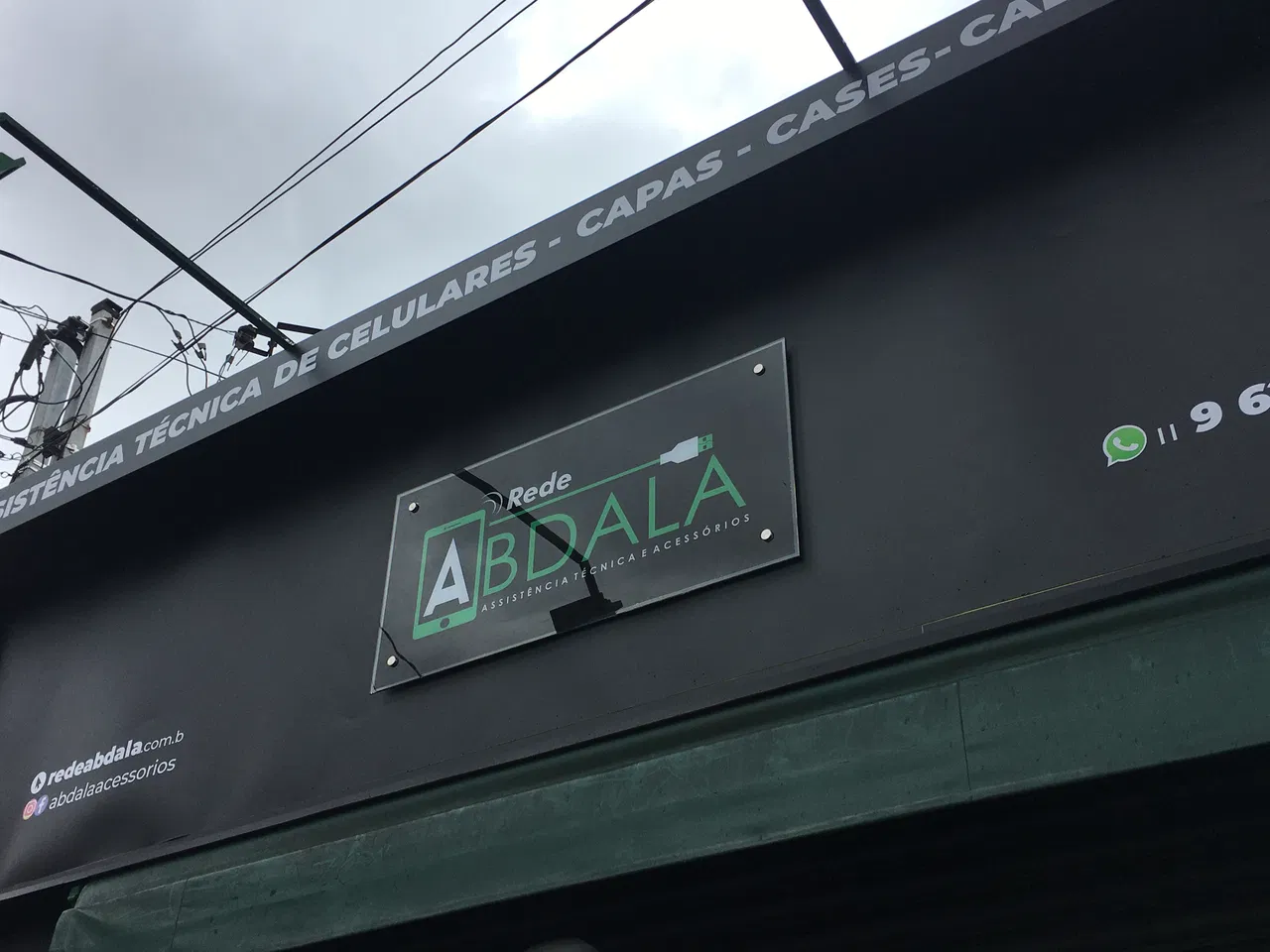 Vidro Reforma Fachada Painéis Preto Verde