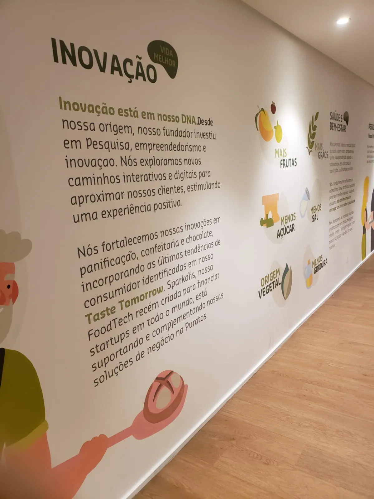 Adesivo da parete per ufficio con stampa di scritte