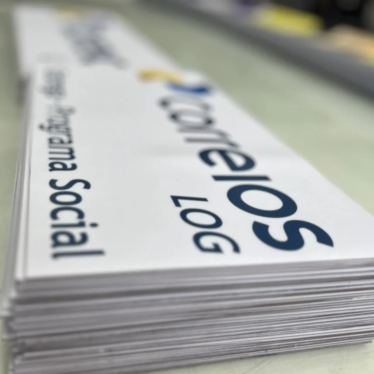 Adesivo blu per auto postale, laminato, magnetico, per veicoli