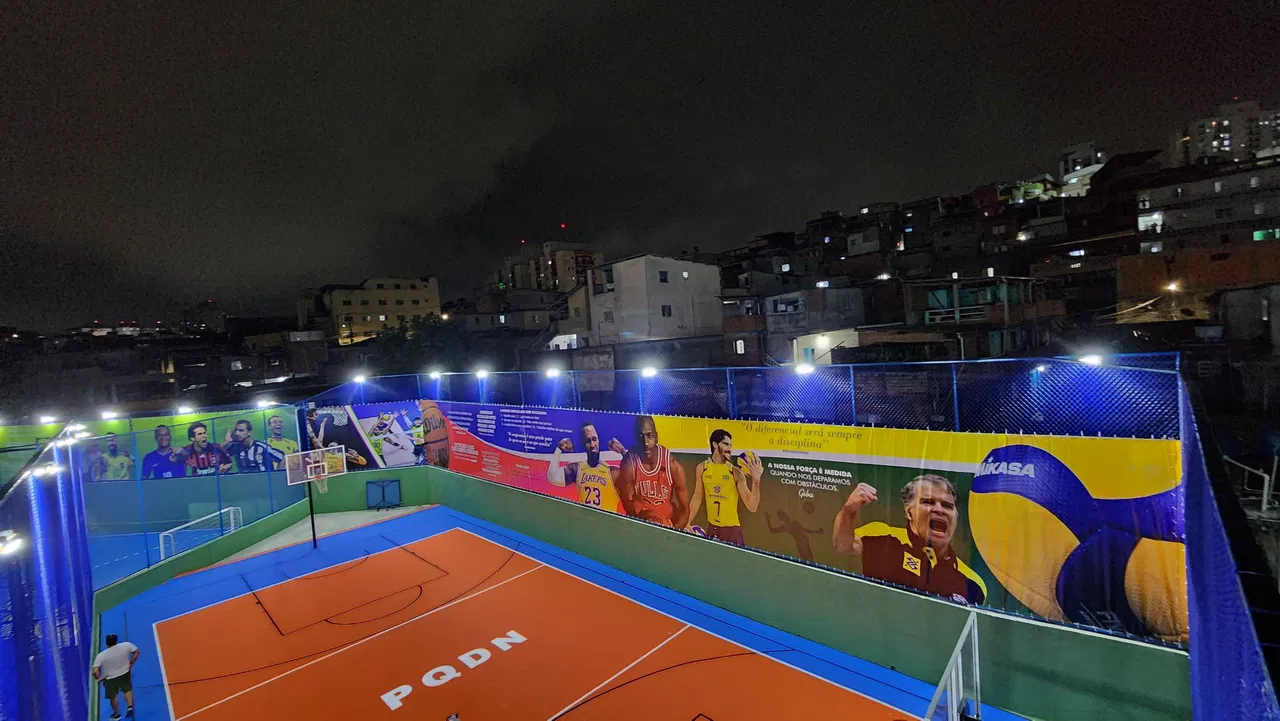 Lona Esportes Morumbi Campo da pallacanestro Condominio Calcio Parque das Nações