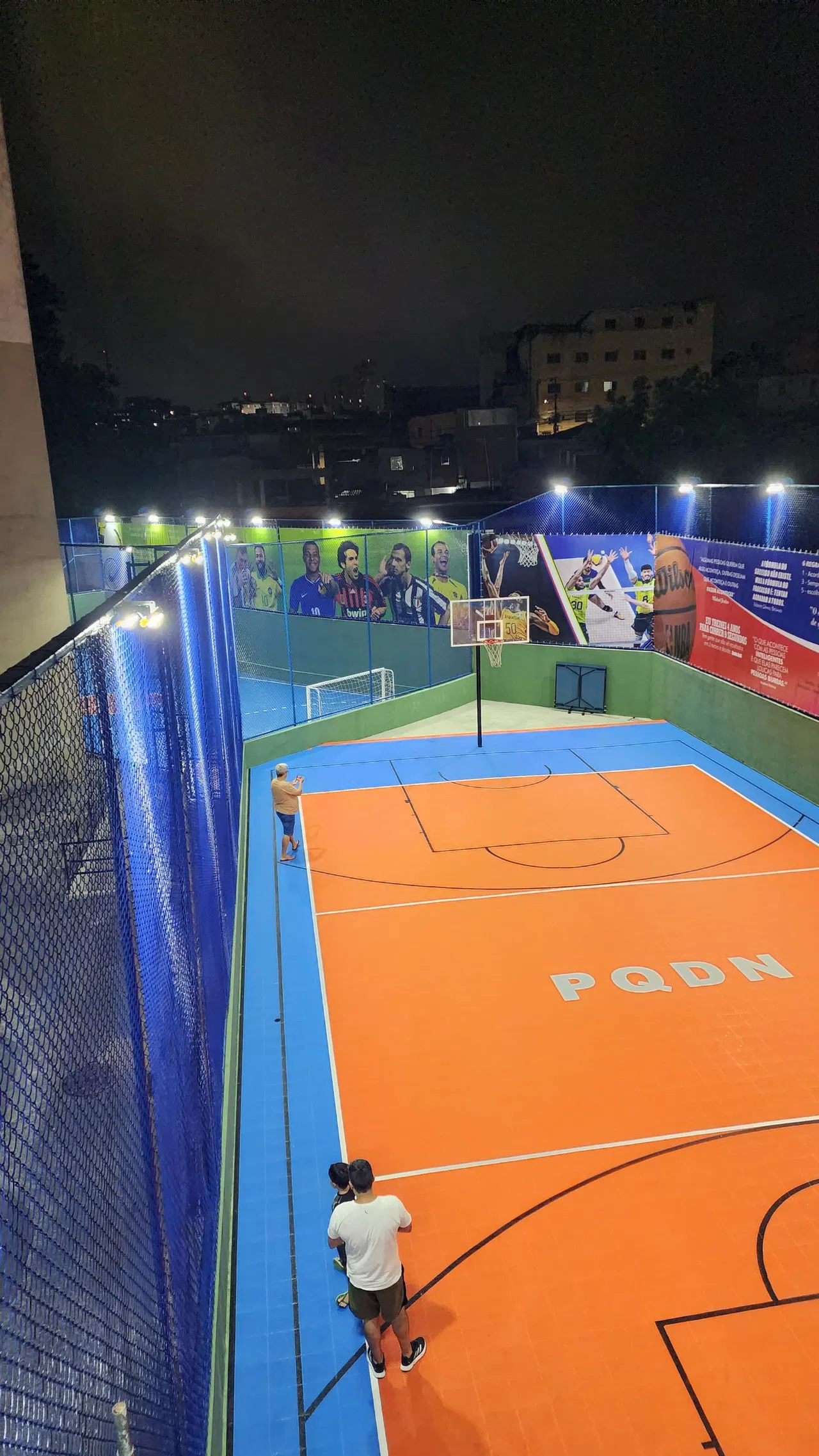 Telo da calcio Morumbi Esportes Condominio Parque Das Nações Campo da pallacanestro
