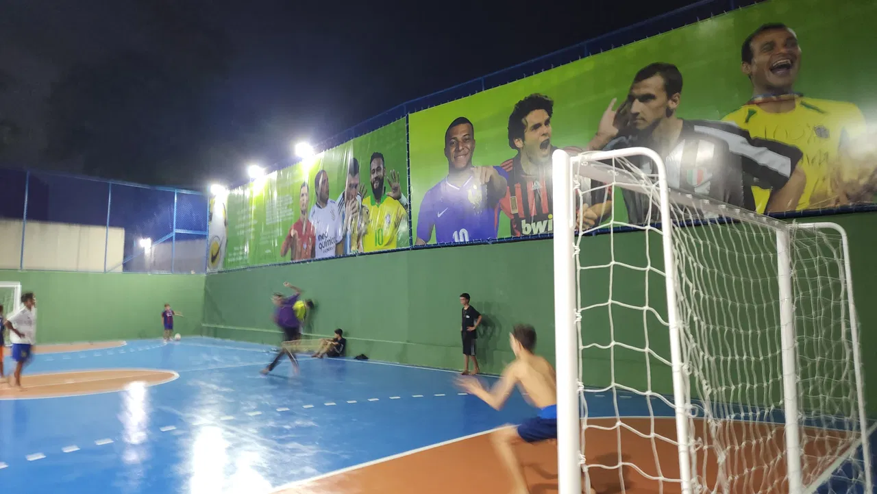 Lona Morumbi, Condominio Parque das Nações, Campo sportivo, Calcio