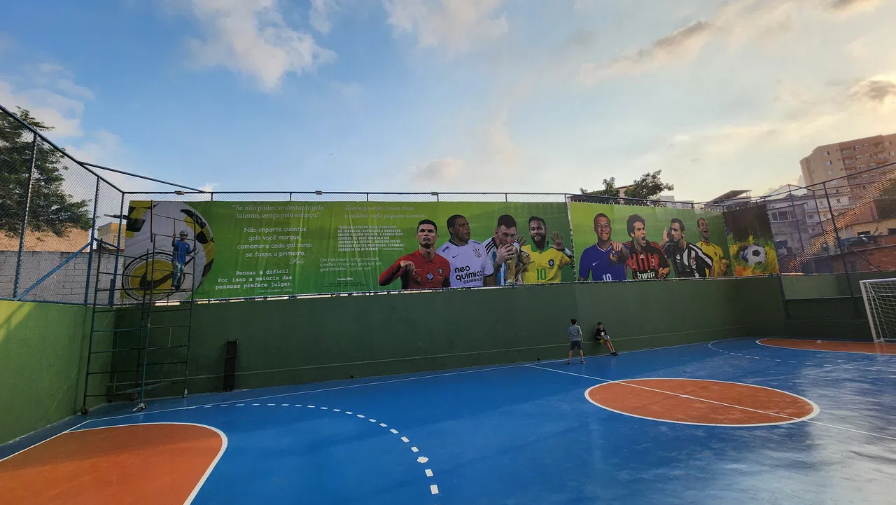 Telo Condominio Calcio Sport Campo da gioco Morumbi Parque das Nações