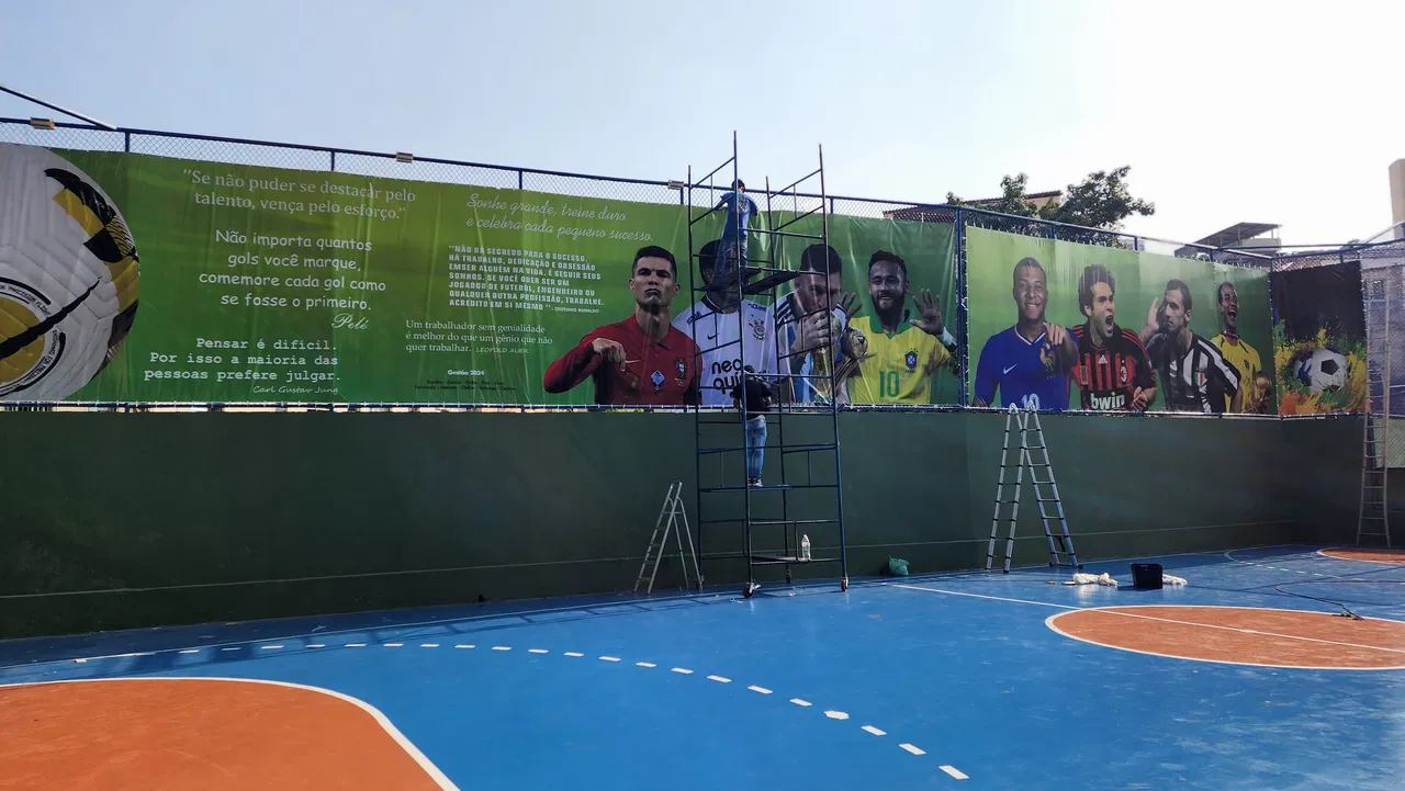 Lona Parque Das Nações Morumbi Esportes Quadra Condomínio Futebol