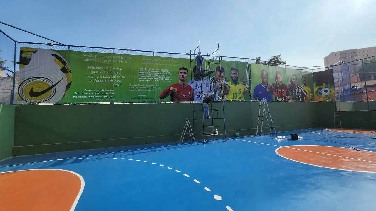 Lona Parque das Nações Condominio Calcio Campo sportivo Morumbi
