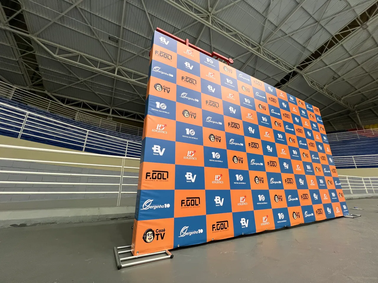 Sfondo polisportivo Palestra TV Alphaville José Istituto Evento Sport Serginho Correa Sponsor Caze