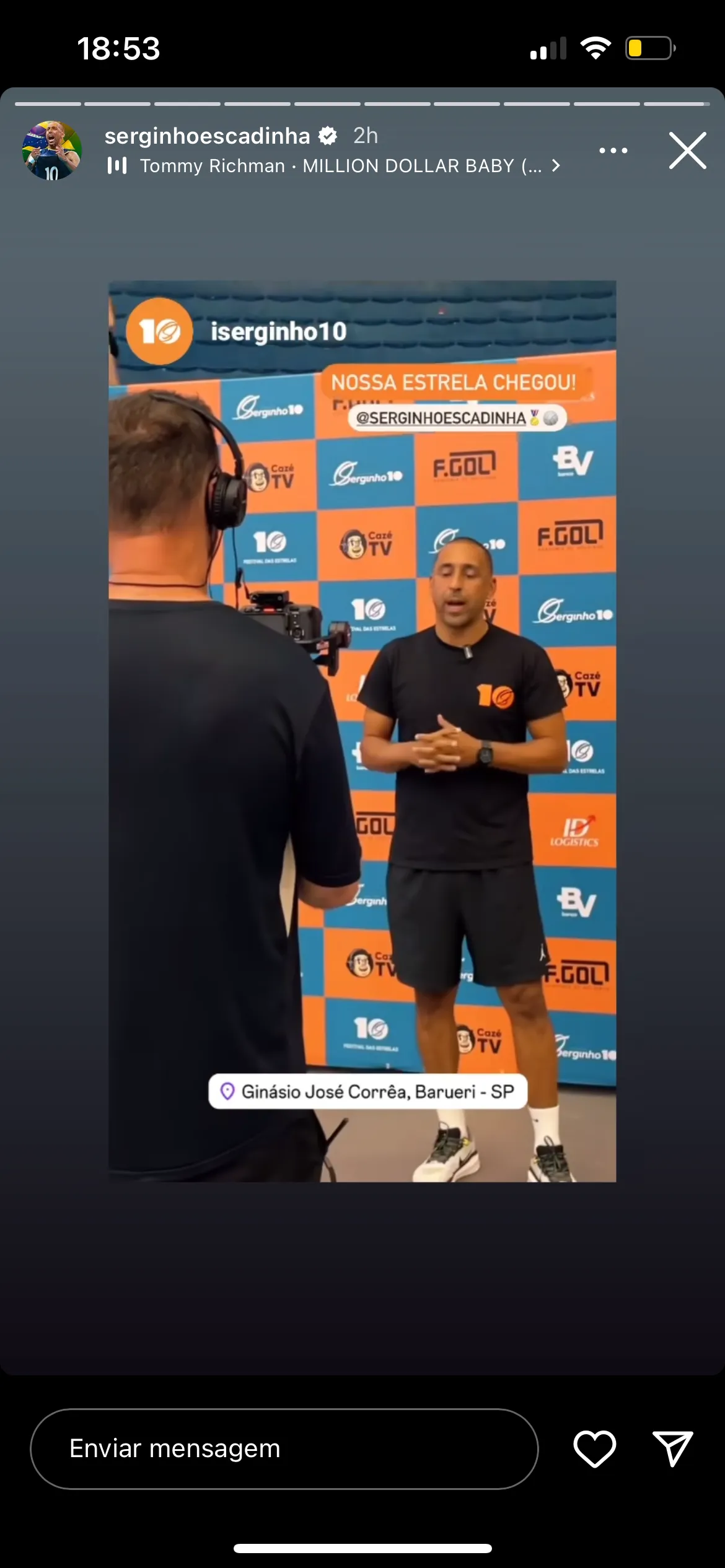 Sfondo Sport Correa Palestra Evento polisportivo Alphaville Sponsor Caze Serginho Jose TV Istituto