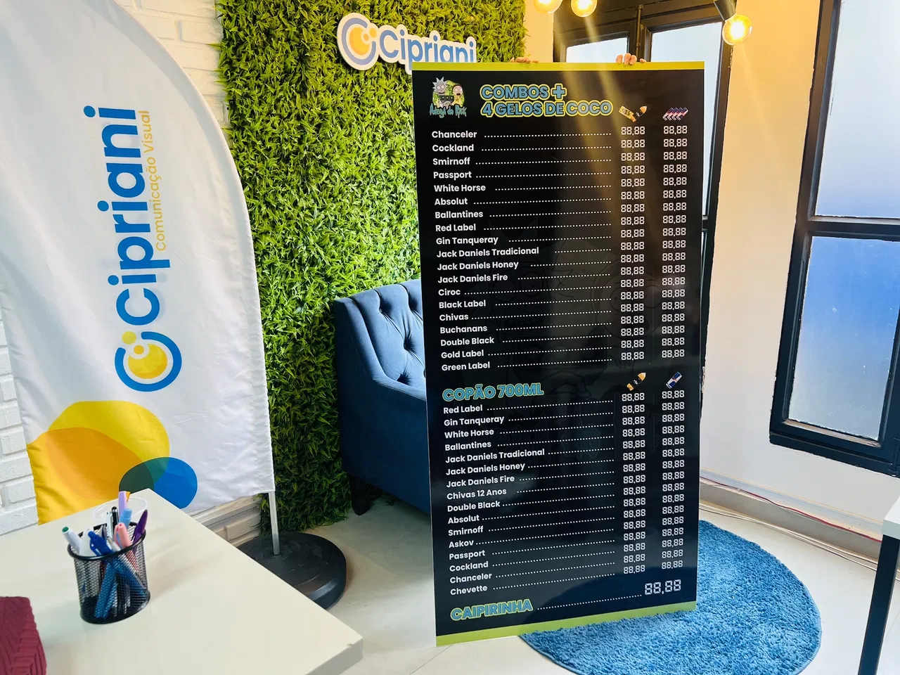 Telo nero Cantina Promozione Copao Madeira Commercio Cavaletto