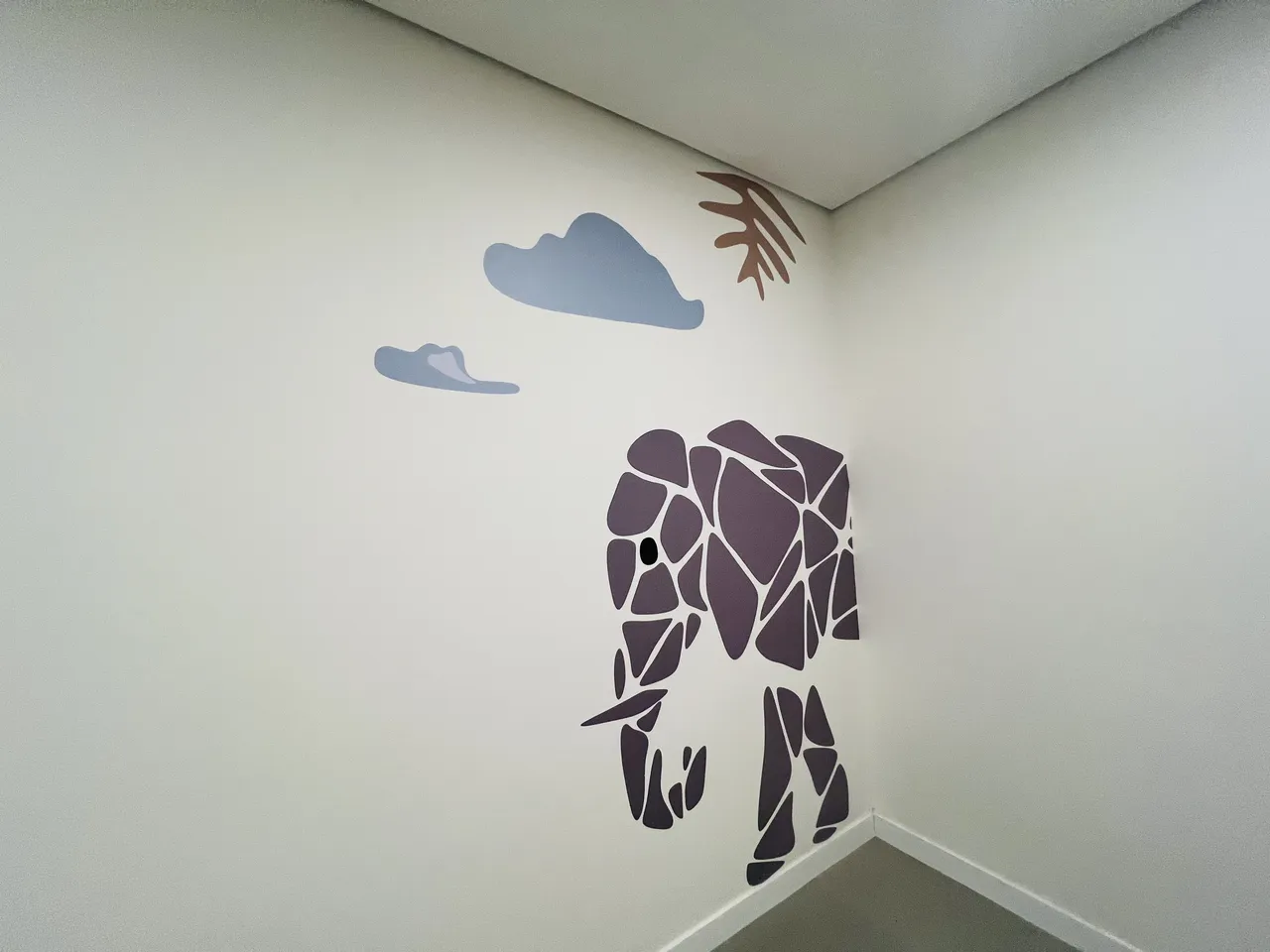 Recorte Parede Vila Madalena SP Infantil Elefante Tea Clínica