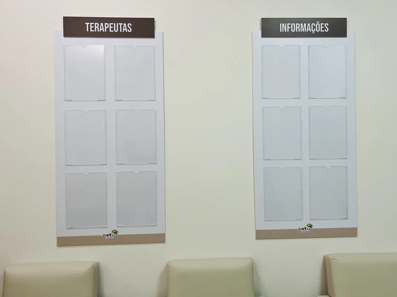 PVC Impressão Tatuapé Avisos Clínica Terapia UV 20mm Ocupacional Folha Sinalização Porta Acrílico Quadro Marrom Tea