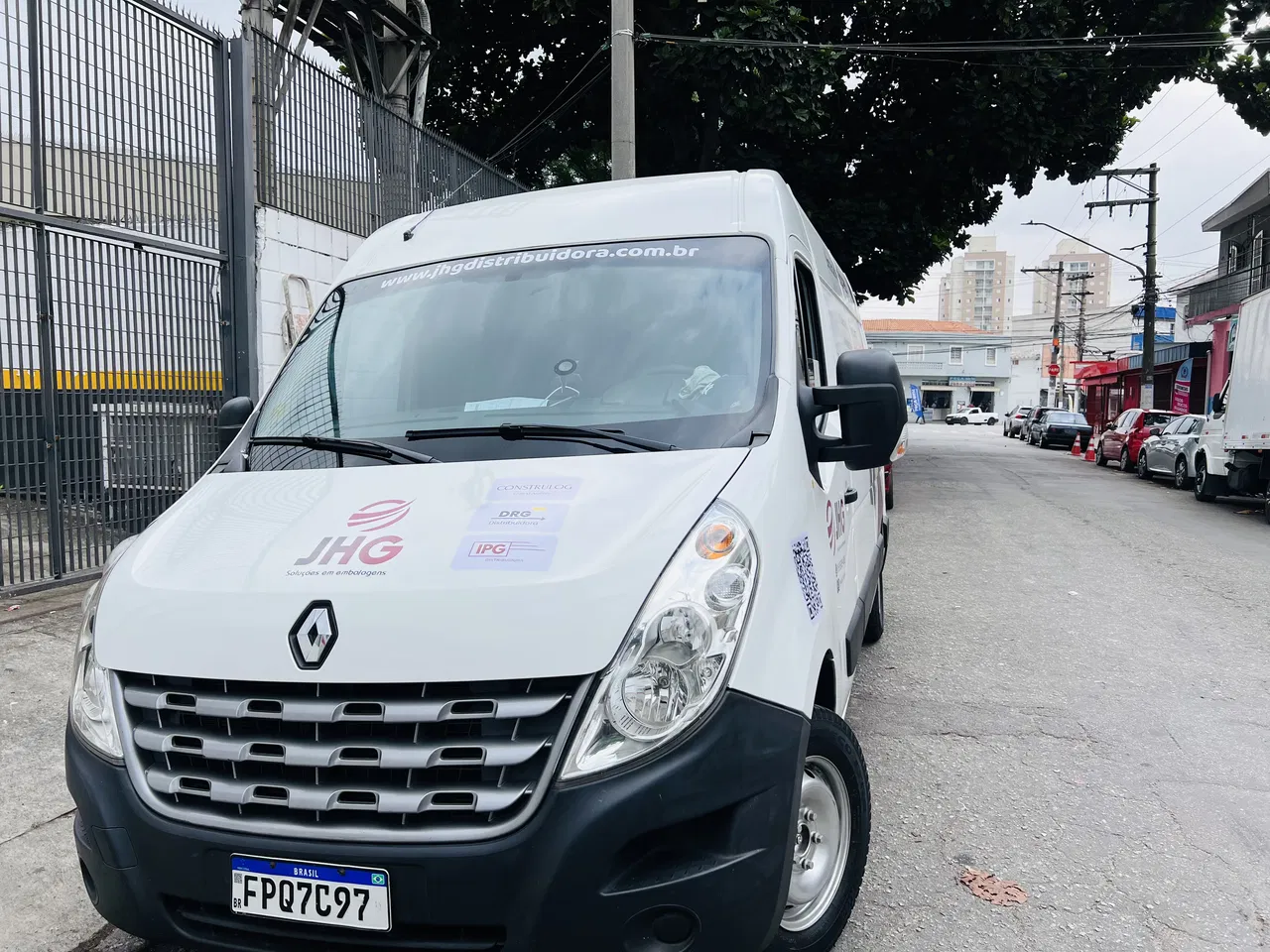 Envelopamento Adesivo Master Furgao Renault Adesivação SP Empresas Parcial Vila Maria Veículos Frotas Embalagens