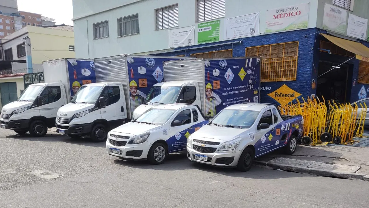 Rivestimento adesivo per flotte di camion e auto Denisfer Potencial Corrugado Standardizzazione Maria SP