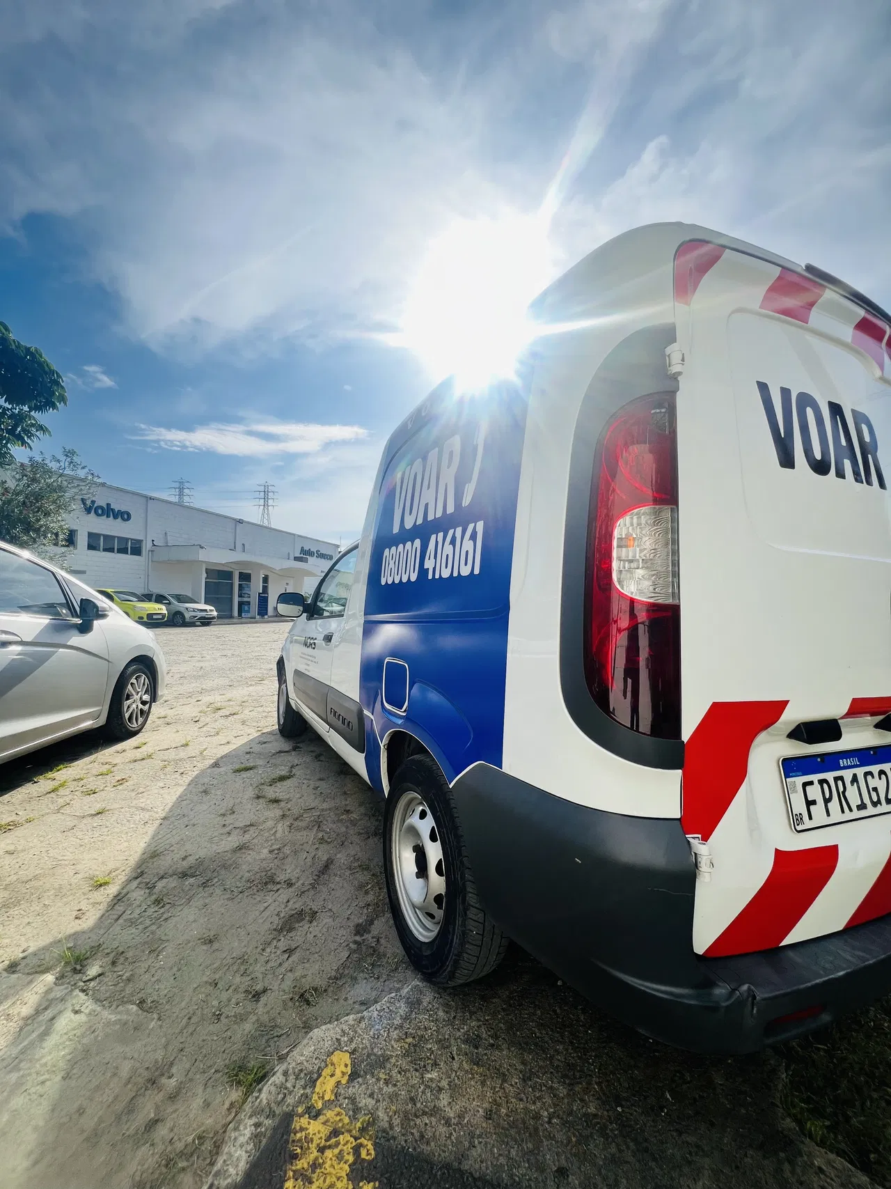 Envelopamento Volvo Adesivos Adesivo Instalação Remoção Refletiva Utilitários Carros Frotas SP Faixa Vermelho Nors Service