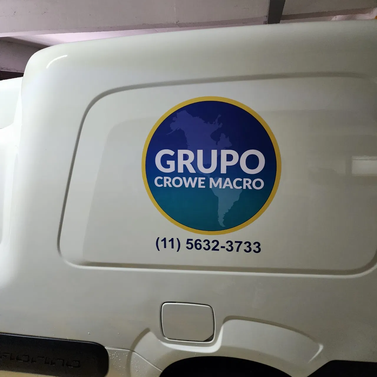 Rivestimento Veicoli utilitari Blu Adesivo Taglio Logo Identificazione Flotte Fiorino Rotondo Auto
