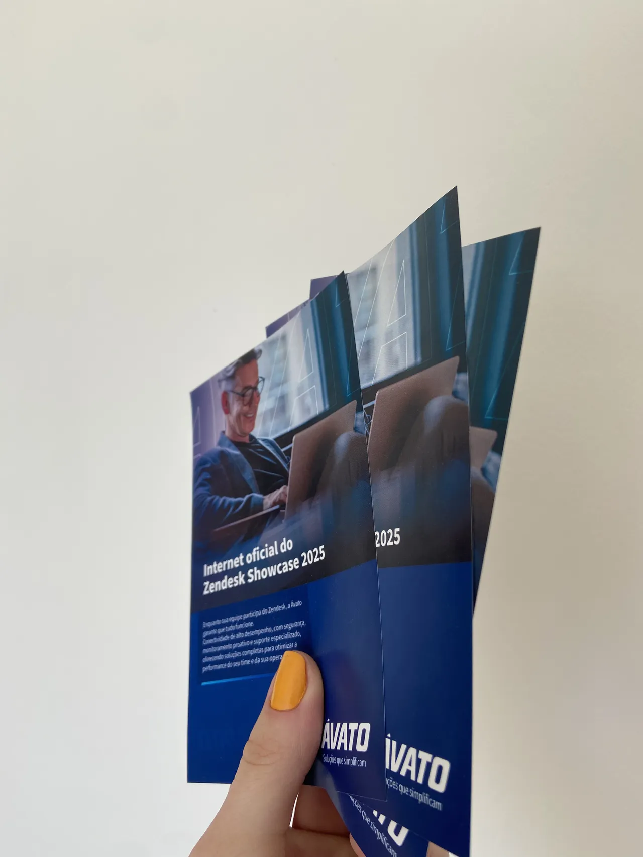 Ufficio Couché Faria Lima, San Paolo; Tecpar; Volantino opaco; Brasil Gráfica Azul; Evento