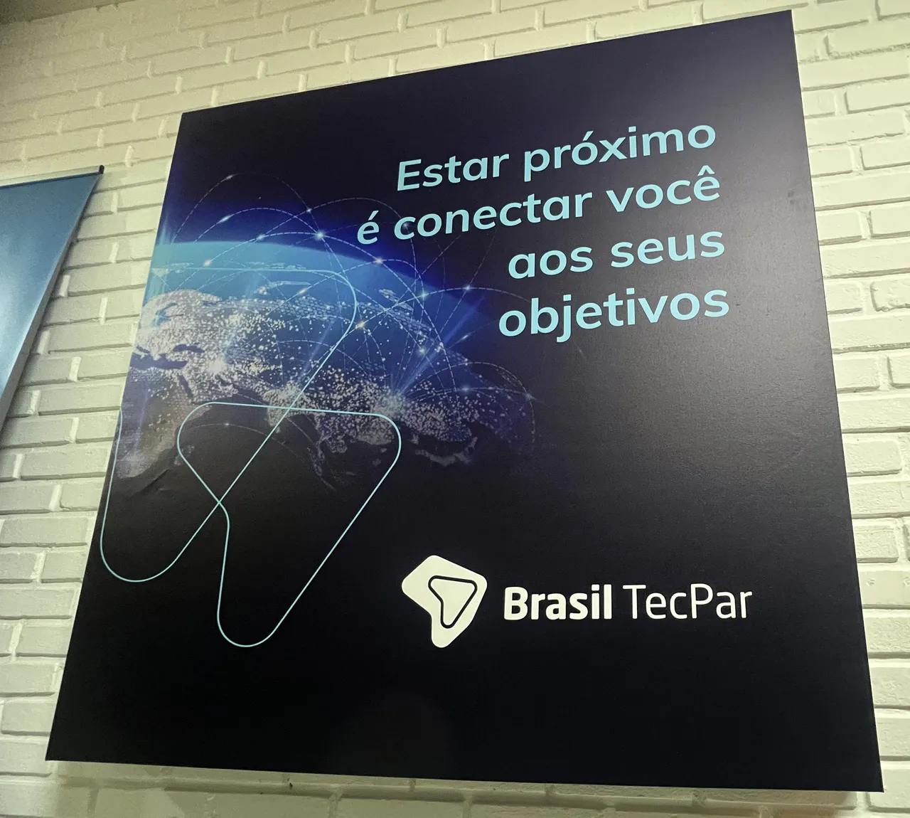 Tecido Impressão Brasil Faria Lima SP Canva Escritório Tecpar Quadro
