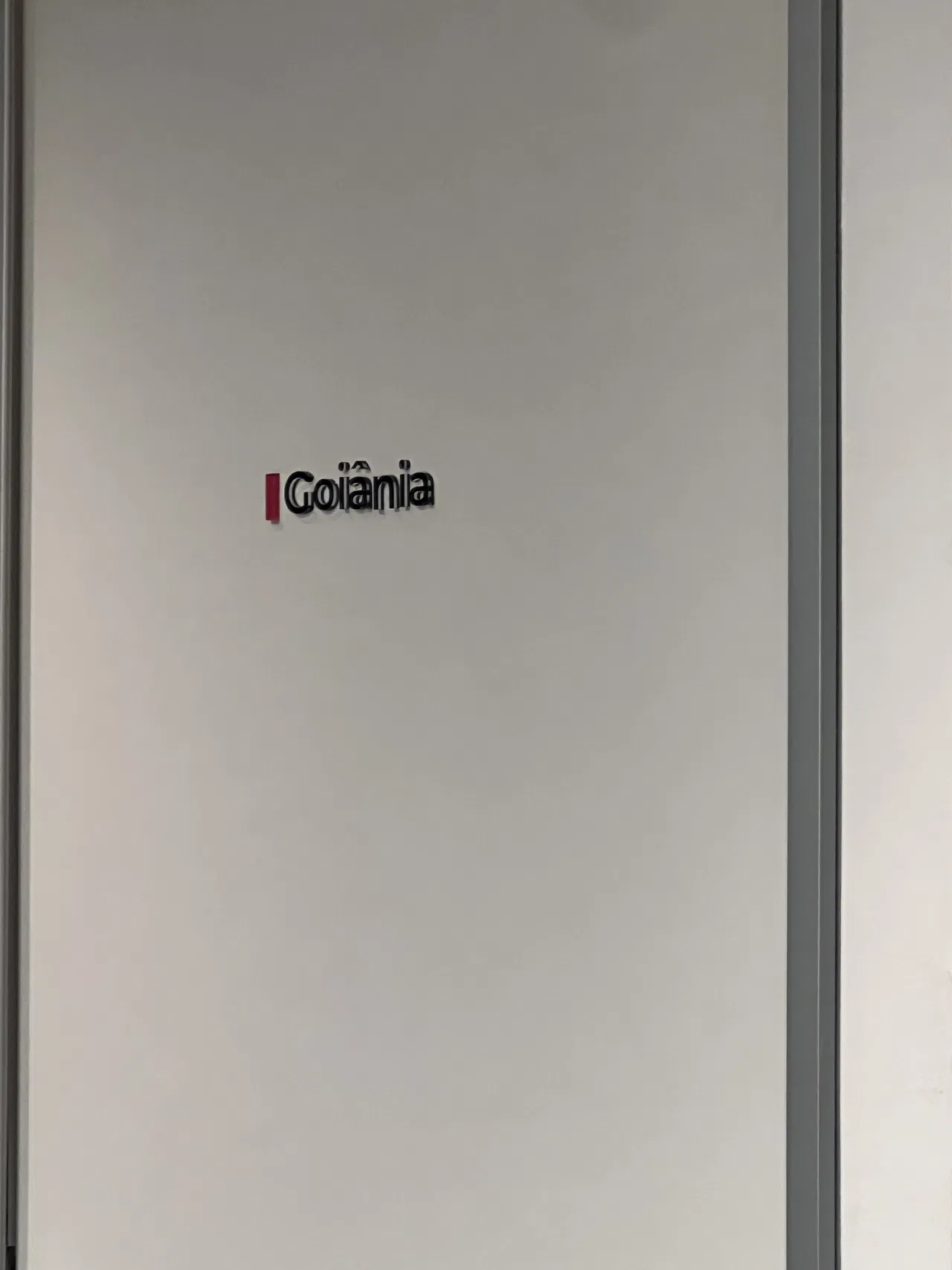 Letras Caixa Acrílico Escritório Identificação Elfa EZ Towers Goiânia Estados Porta Nome Preto Morumbi Zona Sul