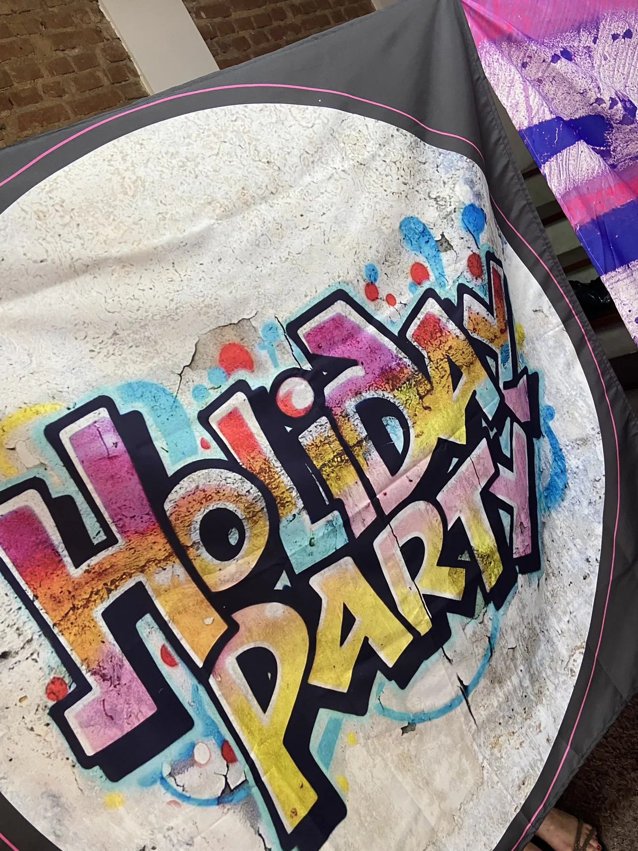 Tecido Resolução Colorido Poliéster Party Evento Alta Holiday Sublimada Impressão