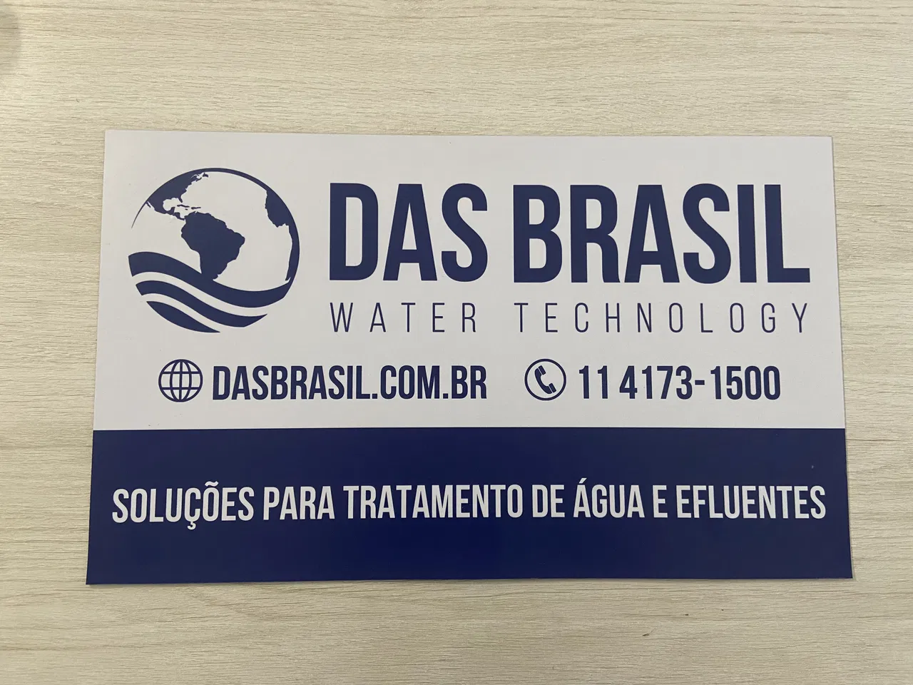 Ímã Veicular Temporário Das Brasil Adesivo Provisório Azul Imantado