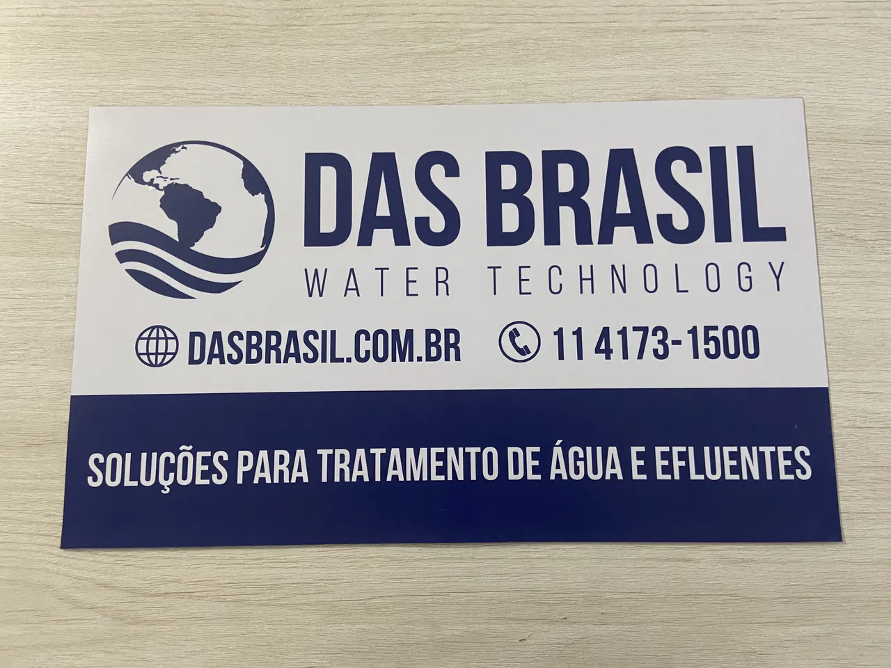 Magnete adesivo provvisorio blu temporaneo della Das Brasil Veicular con magnete incorporato