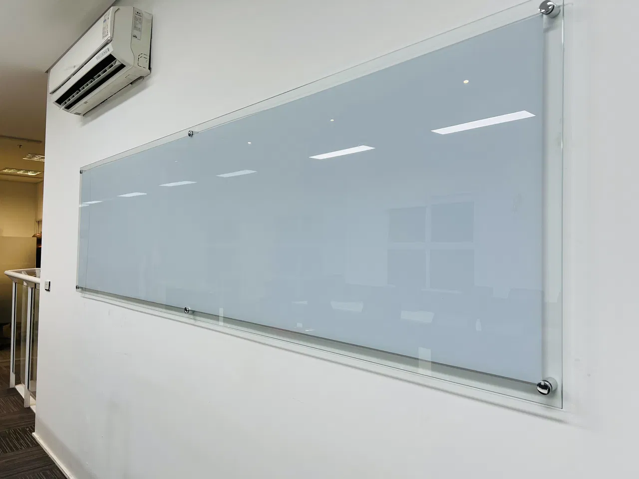 Lousa Vidro Sob SP Escritório Faculdade Universidade Escola Medida Temperado Branco