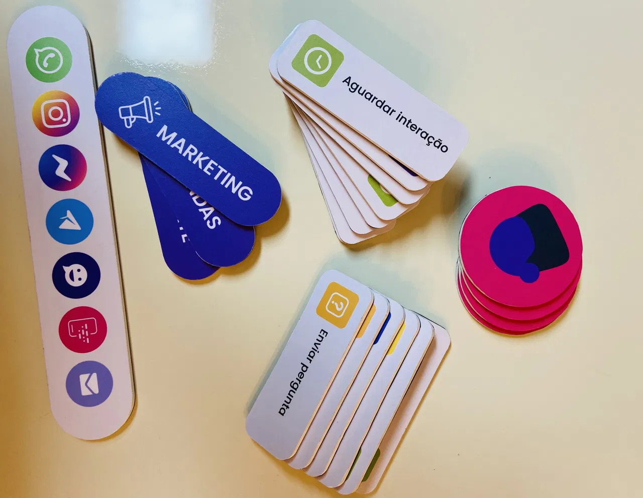 Placa Tags Imantado Colorido Ímã Organizacional Recorte 5mm Adesivo PVC Magnético Quadro