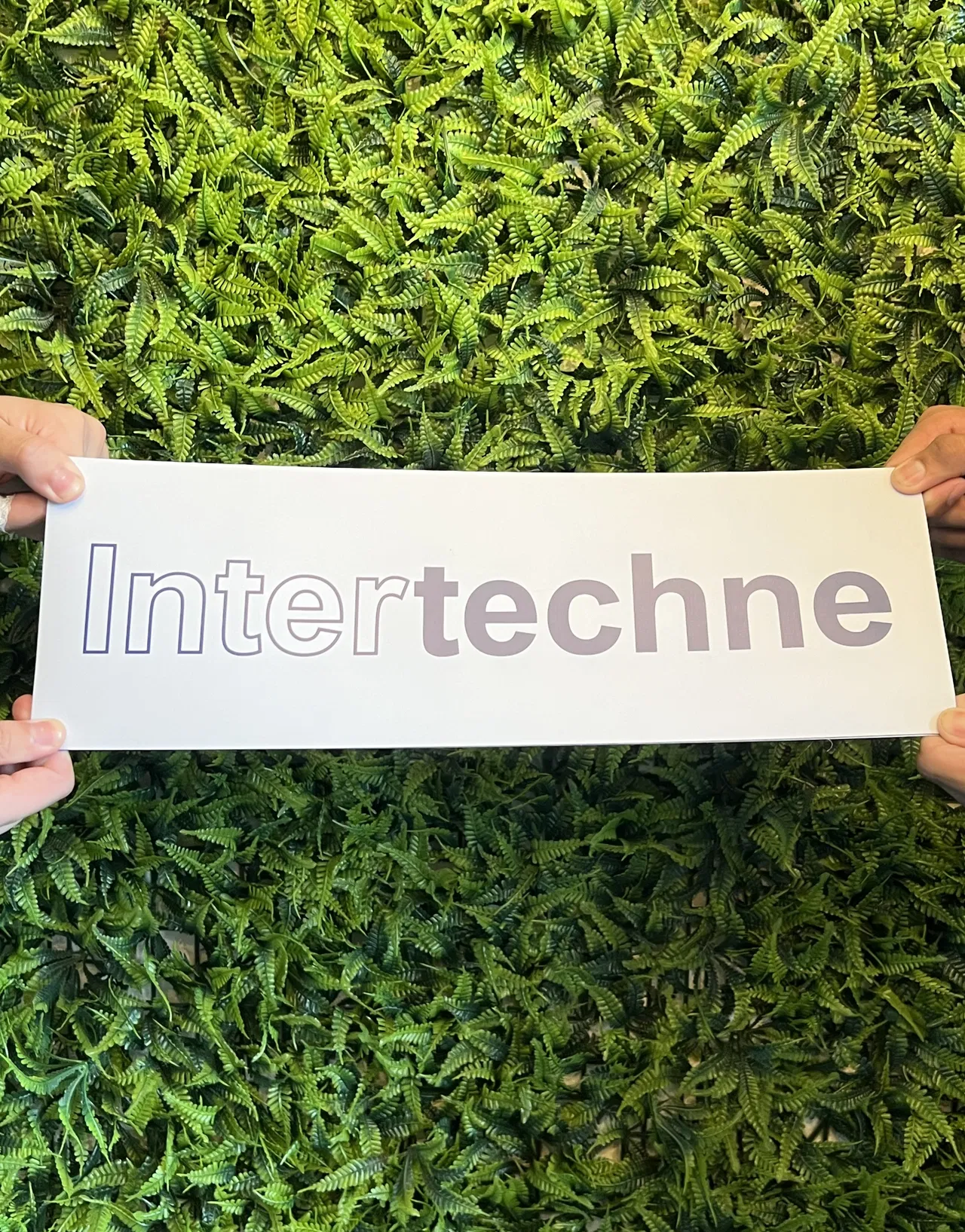 Placa PS Adesivo Impressão UV 2mm Azul Intertechne