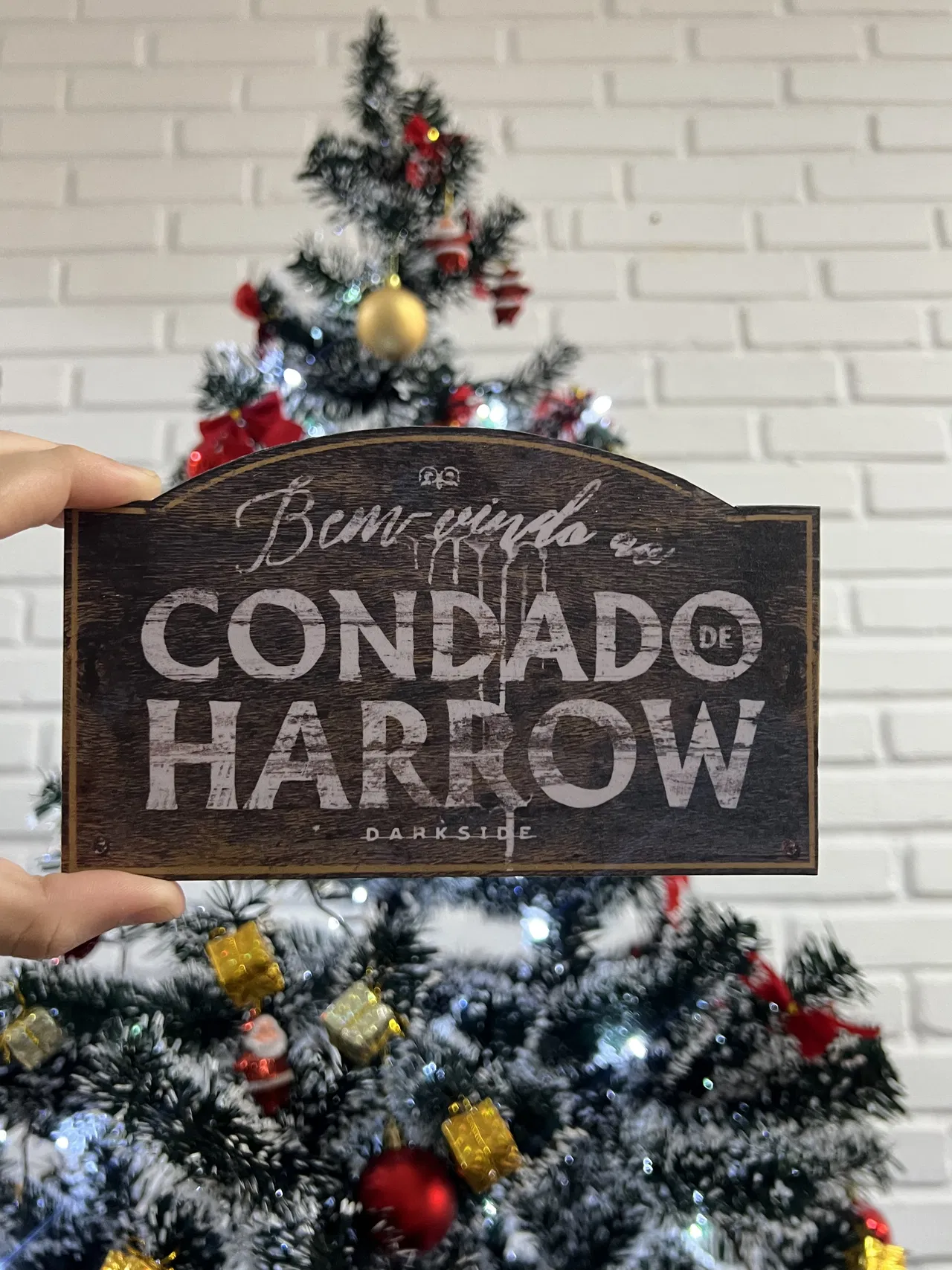 Placa Adesivo PVC Condado Harrow 5mm Madeira Marrom