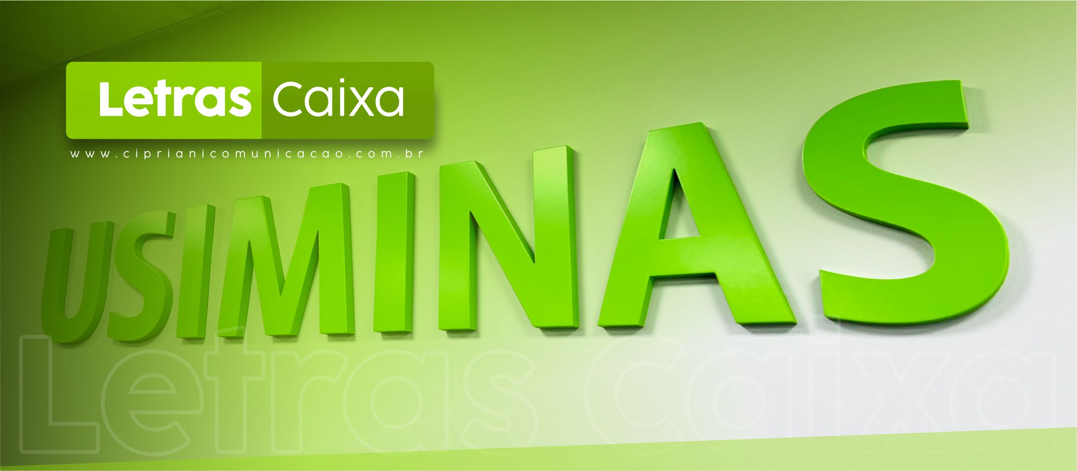 Letras Caixa Imagem Principal