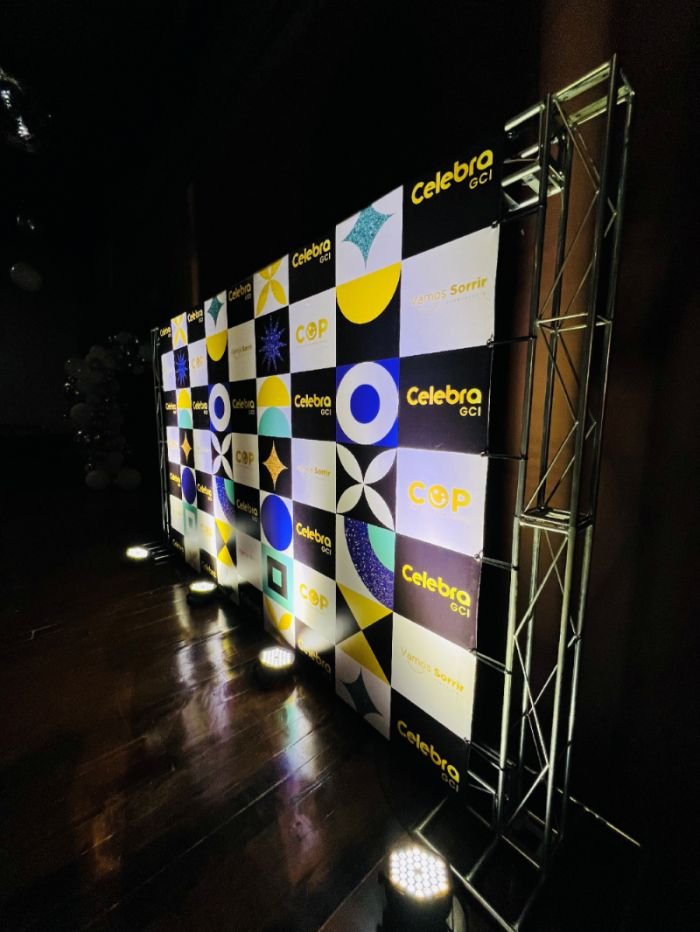 Backdrop Evento em São Paulo Exemplo 2 | Cipriani Comunicação Visual