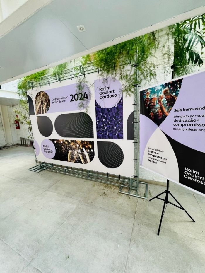 Backdrop Patrocinadores em São Paulo Exemplo 1 | Cipriani Comunicação Visual