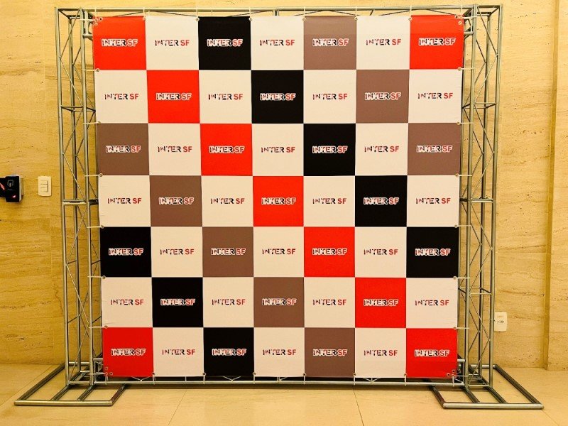 Fundo de Palco Backdrop em São Paulo Exemplo 2 | Cipriani Comunicação Visual