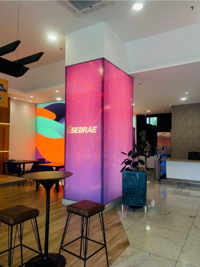 Lona Backlight em São Paulo Exemplo 3 | Cipriani Comunicação Visual