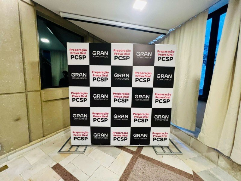 Mural de Fotos Backrop em São Paulo Exemplo 4 | Cipriani Comunicação Visual