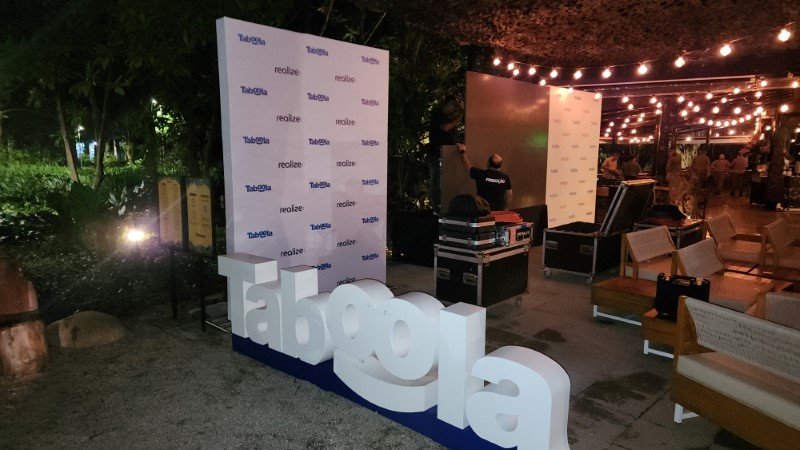 Mural de Fotos para Evento em São Paulo Exemplo 2 | Cipriani Comunicação Visual