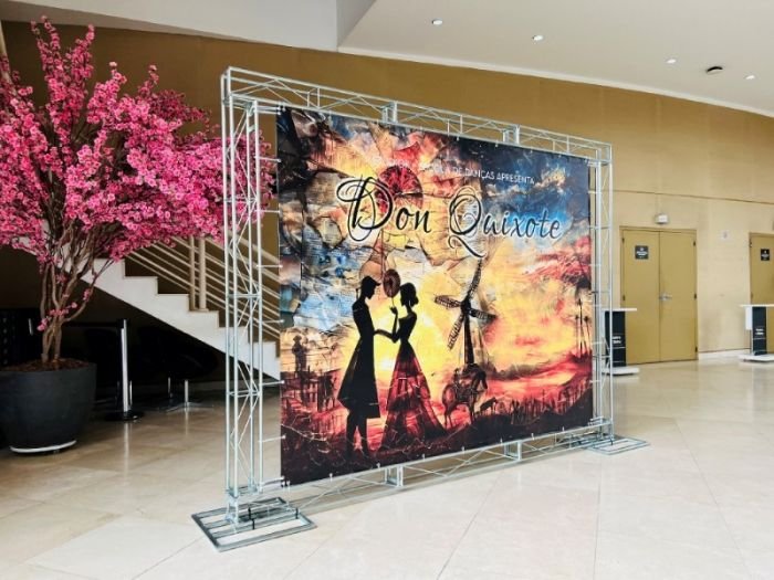 Mural de Fotos para Evento em São Paulo Exemplo 4 | Cipriani Comunicação Visual
