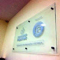 Placa de Vidro para Escritório | São Paulo | Cipriani Comunicação Visual