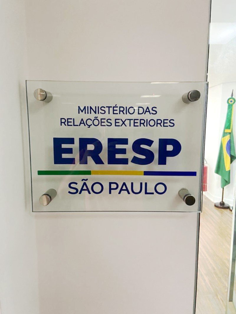 Placa para Porta de Escritório em São Paulo Slide 1 | Cipriani Comunicação Visual